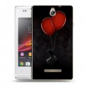 Дизайнерский пластиковый чехол для Sony Xperia E Оно