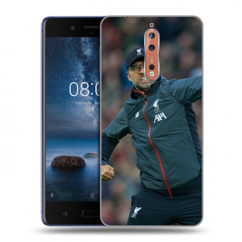 Дизайнерский пластиковый чехол для Nokia 8