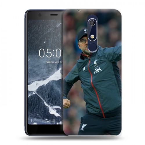 Дизайнерский пластиковый чехол для Nokia 5.1