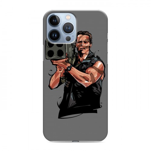 Дизайнерский силиконовый чехол для Iphone 13 Pro Max Арнольд