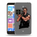 Дизайнерский пластиковый чехол для Nokia Lumia 1320 Арнольд