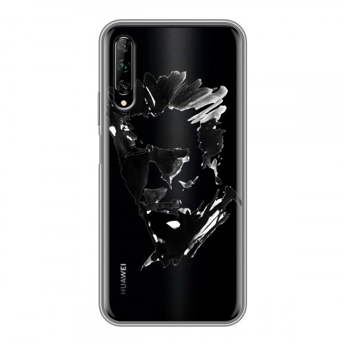 Полупрозрачный дизайнерский силиконовый чехол для Huawei Y9s Арнольд