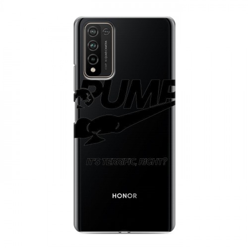 Полупрозрачный дизайнерский пластиковый чехол для Huawei Honor 10X Lite Арнольд