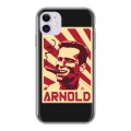 Дизайнерский силиконовый чехол для Iphone 11 Арнольд
