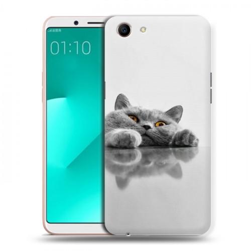 Дизайнерский пластиковый чехол для OPPO A83 Коты