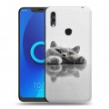 Дизайнерский силиконовый чехол для Alcatel 5V Коты