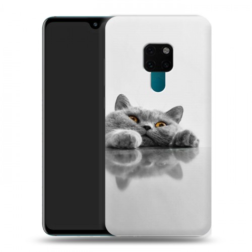 Дизайнерский пластиковый чехол для Huawei Mate 20 Коты