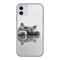 Дизайнерский силиконовый чехол для Iphone 11 Коты