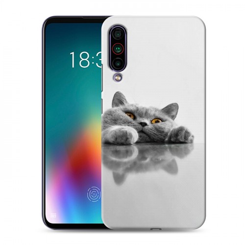 Дизайнерский силиконовый чехол для Meizu 16T Коты