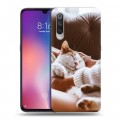 Дизайнерский силиконовый с усиленными углами чехол для Xiaomi Mi9 Коты