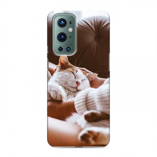 Дизайнерский силиконовый чехол для OnePlus 9 Pro Коты
