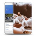 Дизайнерский силиконовый чехол для Samsung Galaxy Tab Pro 8.4 Коты