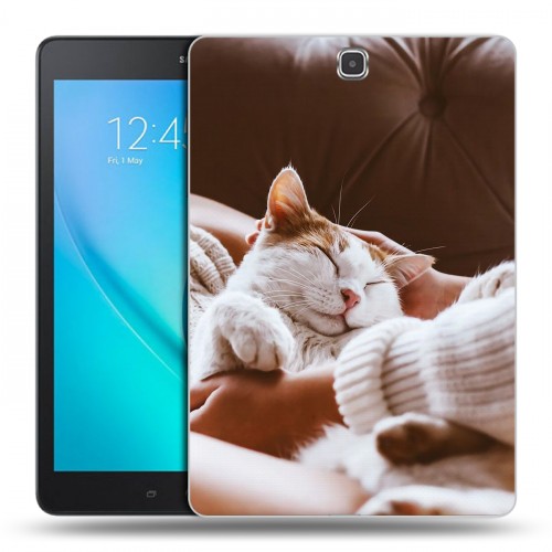 Дизайнерский силиконовый чехол для Samsung Galaxy Tab A 9.7 Коты