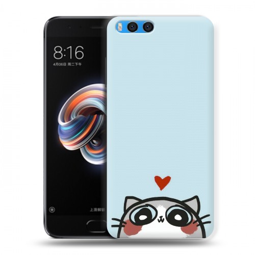 Дизайнерский силиконовый чехол для Xiaomi Mi Note 3 Коты