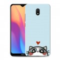 Дизайнерский силиконовый с усиленными углами чехол для Xiaomi RedMi 8A Коты