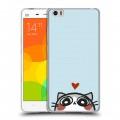 Дизайнерский пластиковый чехол для Xiaomi Mi Note Коты