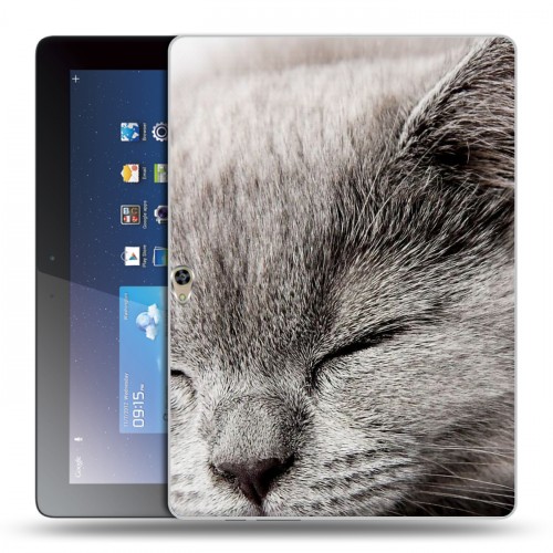 Дизайнерский пластиковый чехол для Huawei MediaPad M2 10 Коты