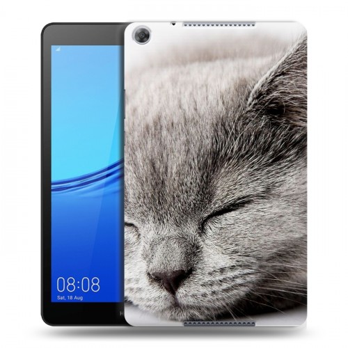 Дизайнерский силиконовый чехол для Huawei MediaPad M5 lite 8 Коты
