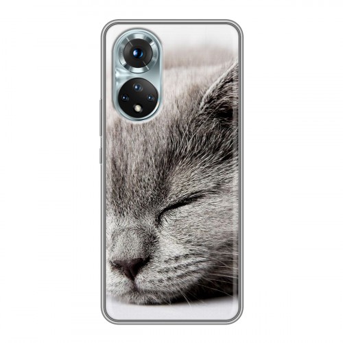 Дизайнерский силиконовый чехол для Huawei Honor 50 Коты