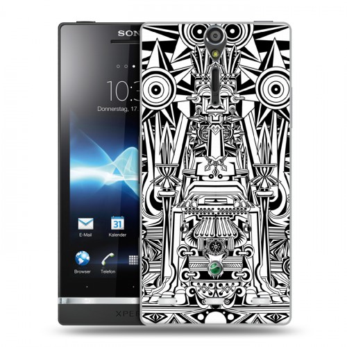 Дизайнерский пластиковый чехол для Sony Xperia S Мистические божества