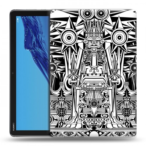 Дизайнерский силиконовый чехол для Huawei MediaPad T5 Мистические божества