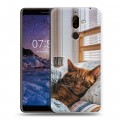 Дизайнерский пластиковый чехол для Nokia 7 Plus Коты