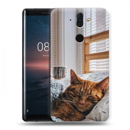 Дизайнерский пластиковый чехол для Nokia 8 Sirocco Коты