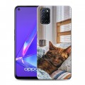 Дизайнерский пластиковый чехол для OPPO A52 Коты