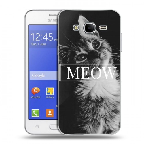 Дизайнерский пластиковый чехол для Samsung Galaxy J7 Коты