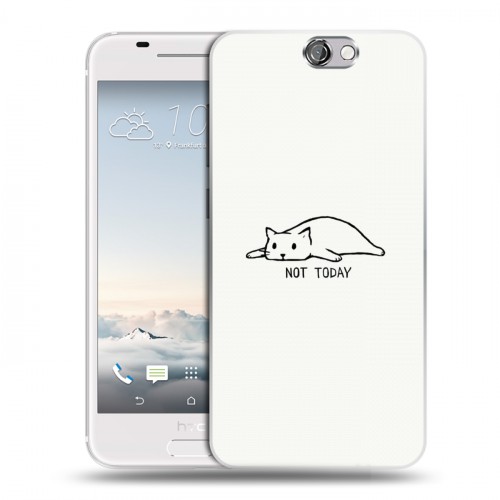 Дизайнерский пластиковый чехол для HTC One A9 Коты