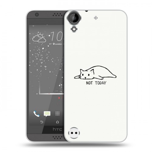 Дизайнерский пластиковый чехол для HTC Desire 530 Коты