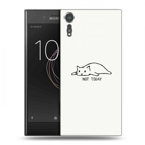 Дизайнерский пластиковый чехол для Sony Xperia XZs Коты