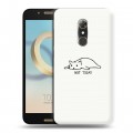 Дизайнерский силиконовый чехол для Alcatel A7 Коты