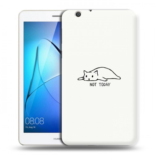 Дизайнерский силиконовый чехол для Huawei MediaPad T3 7 3G Коты
