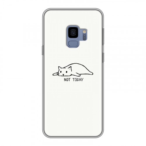 Дизайнерский пластиковый чехол для Samsung Galaxy S9 Коты