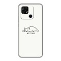 Дизайнерский силиконовый чехол для Xiaomi Redmi 10C Коты
