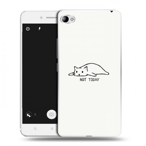 Дизайнерский пластиковый чехол для Lenovo S90 Коты