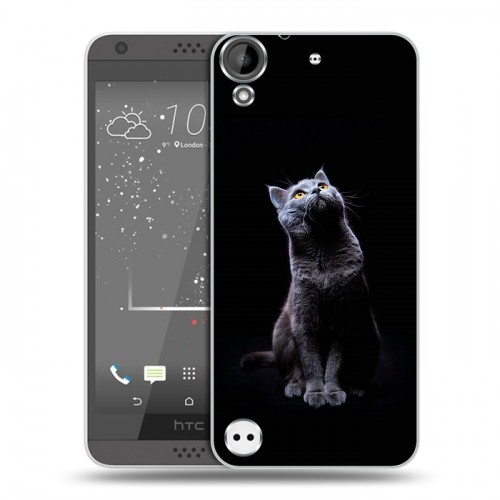 Дизайнерский пластиковый чехол для HTC Desire 530 Коты