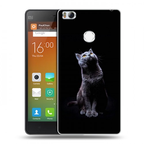 Дизайнерский пластиковый чехол для Xiaomi Mi4S Коты