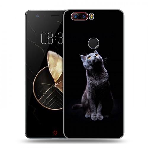 Дизайнерский пластиковый чехол для ZTE Nubia Z17 Коты