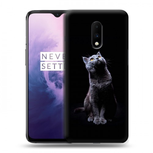 Дизайнерский пластиковый чехол для OnePlus 7 Коты