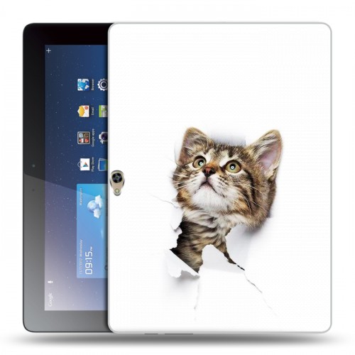 Дизайнерский пластиковый чехол для Huawei MediaPad M2 10 Коты
