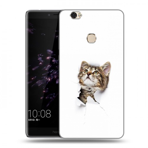 Дизайнерский пластиковый чехол для Huawei Honor Note 8 Коты
