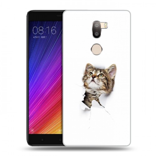 Дизайнерский пластиковый чехол для Xiaomi Mi5S Plus Коты