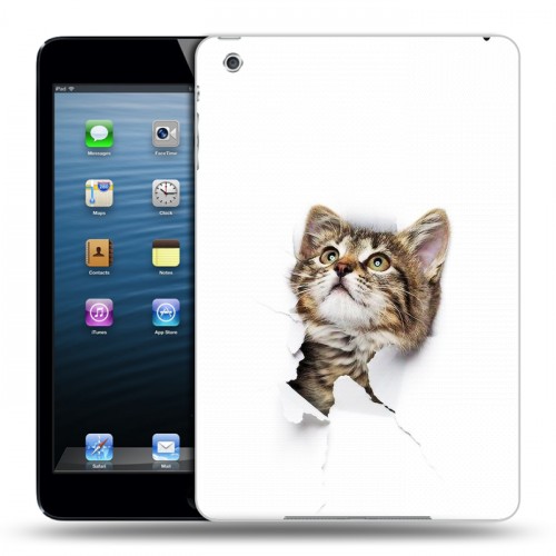 Дизайнерский силиконовый чехол для Ipad Mini Коты