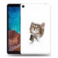 Дизайнерский силиконовый чехол для Xiaomi Mi Pad 4 Plus Коты