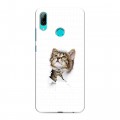 Дизайнерский пластиковый чехол для Huawei P Smart (2019) Коты