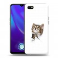 Дизайнерский пластиковый чехол для OPPO A1k Коты