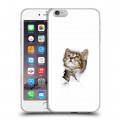 Дизайнерский силиконовый чехол для Iphone 6 Plus/6s Plus Коты