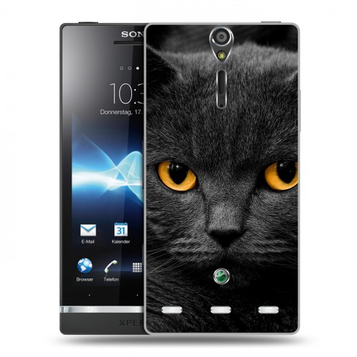 Дизайнерский пластиковый чехол для Sony Xperia S Коты